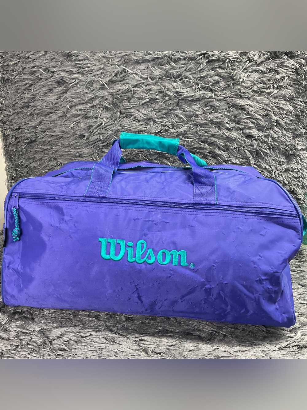 [Vintage] Wilson Purple Travel Duffel Bag